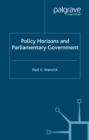 Image for Policy Horizons and Parliamentary Government