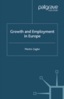 Image for Growth and employment in Europe