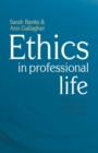 Image for Ethics in professional life  : virtues for health and social care
