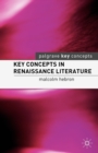 Image for Key Concepts in Renaissance Literature