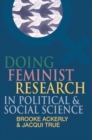 Image for Doing Feminist Research in Political and Social Science