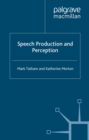 Image for Speech Production and Perception