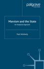 Image for Marxism and the state: an analytical approach