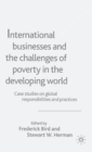 Image for International businesses and the challenges of poverty in the developing world: case studies on global responsibilities and practices