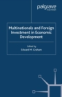 Image for Multinationals and foreign investment in economic development