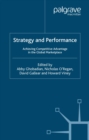 Image for Strategy and performance: achieving competitive advantage in the global marketplace