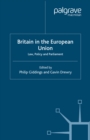 Image for Britain in the European Union: law, policy and parliament