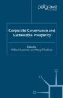 Image for Corporate governance and sustainable prosperity