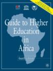 Image for Guide to higher education in Africa
