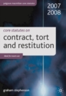 Image for Core Statutes on Contract, Tort and Restitution