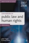 Image for Core statutes on public law and human rights 2007-08