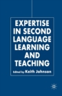 Image for Expertise in second language learning and teaching