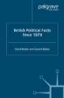Image for British political facts since 1979