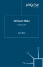 Image for William Blake: a literary life