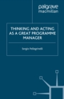 Image for Thinking and acting as a great programme manager