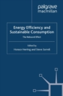 Image for Energy efficiency and sustainable consumption: the rebound effect