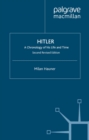 Image for Hitler: A Chronology of his Life and Time