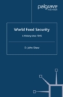 Image for World food security: a history since 1945