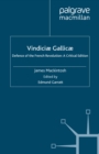 Image for VindiciAE GallicAE: defence of the French Revolution : a critical edition