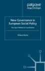 Image for New governance in European social policy: the open method of coordination