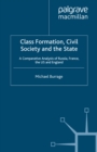 Image for Class formation, civil society and the state: a comparative analysis