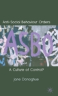 Image for Anti-social behaviour orders  : a culture of control?