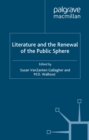 Image for Literature and the renewal of the public sphere