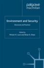 Image for Environmental security: discourses and practices