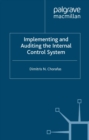 Image for Implementing and auditing the internal control system