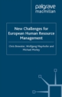 Image for New challenges for European human resource management