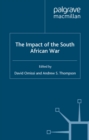 Image for The impact of the South African War