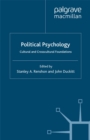 Image for Political psychology: cultural and crosscultural foundations