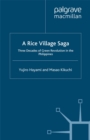 Image for A rice village saga: three decades of green revolution in the Philippines