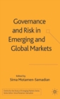 Image for Governance and risk in emerging and global markets
