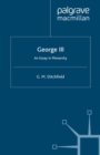 Image for George III: an essay in monarchy