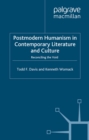 Image for Postmodern humanism in contemporary literature and culture: reconciling the void