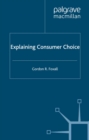 Image for Explaining consumer choice