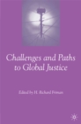 Image for Challenges and paths to global justice