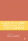 Image for Amartya Sen&#39;s capability approach and social justice in education