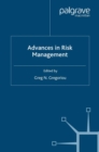 Image for Advances in risk management