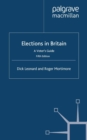 Image for Elections in Britain: a voter&#39;s guide