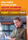 Image for Easy English for Busy People - Russian - Elementary Level