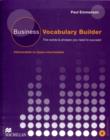 Image for Business Vocabulary Builder Intermediate Students Book &amp; CD Pack