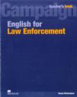 Image for English for Law Enforcement Teacher&#39;s Book