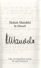 Image for Nelson Mandela By Himself