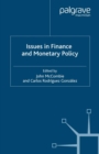 Image for Issues in finance and monetary policy