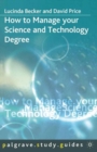 Image for How to Manage Your Science and Technology Degree