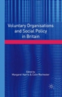Image for Voluntary Organisations and Social Policy in Britain: Perspectives On Change and Choice