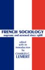 Image for French Sociology
