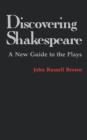 Image for Discovering Shakespeare : A New Guide to the Plays